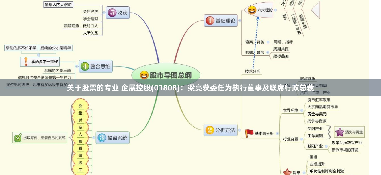 关于股票的专业 企展控股(01808)：梁亮获委任为执行董事及联席行政总裁