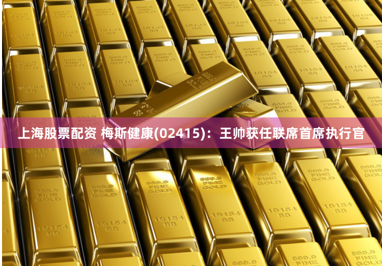 上海股票配资 梅斯健康(02415)：王帅获任联席首席执行官
