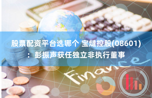 股票配资平台选哪个 宝燵控股(08601)：彭振声获任独立非执行董事