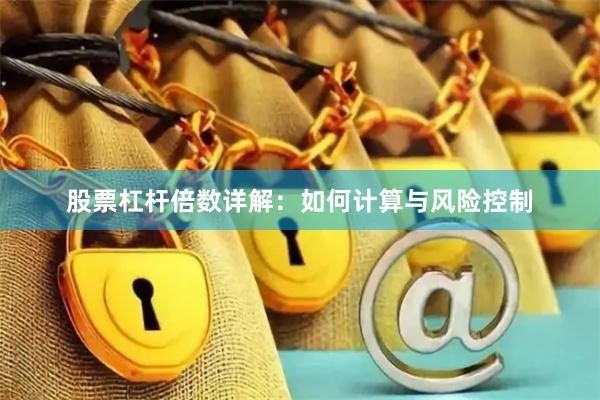 股票杠杆倍数详解：如何计算与风险控制